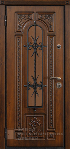 Фото «Дверь с ковкой №7»  в Александрову