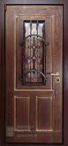 Фото «Дверь с ковкой №20»  в Александрову