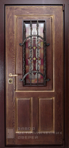 Фото «Дверь с ковкой №20» в Александрову