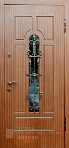 Фото «Дверь с ковкой №19» в Александрову