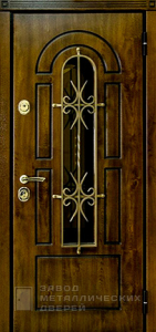 Фото «Дверь с ковкой №12» в Александрову