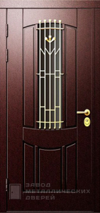 Фото «Дверь с ковкой №15»  в Александрову
