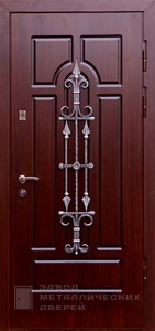 Фото «Дверь с ковкой №18» в Александрову